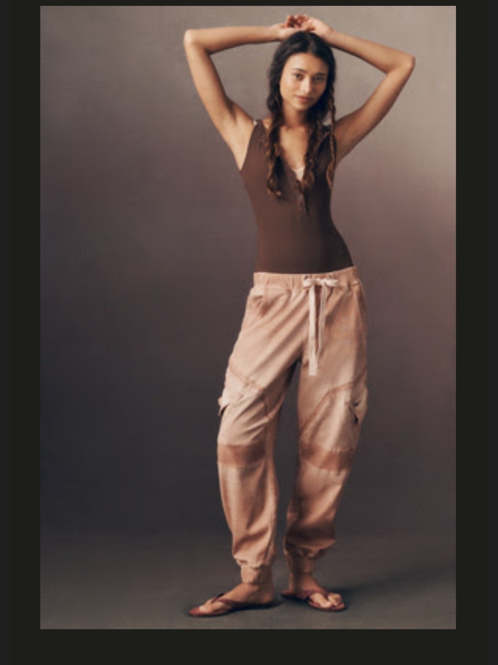 NWT Pilcro Knit Project Drop Jogger - from Anthropologie in Salmon